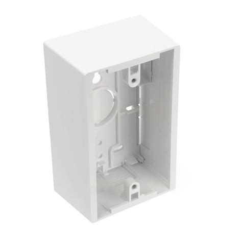 surface mounted metal back box|leviton surface mount backbox.